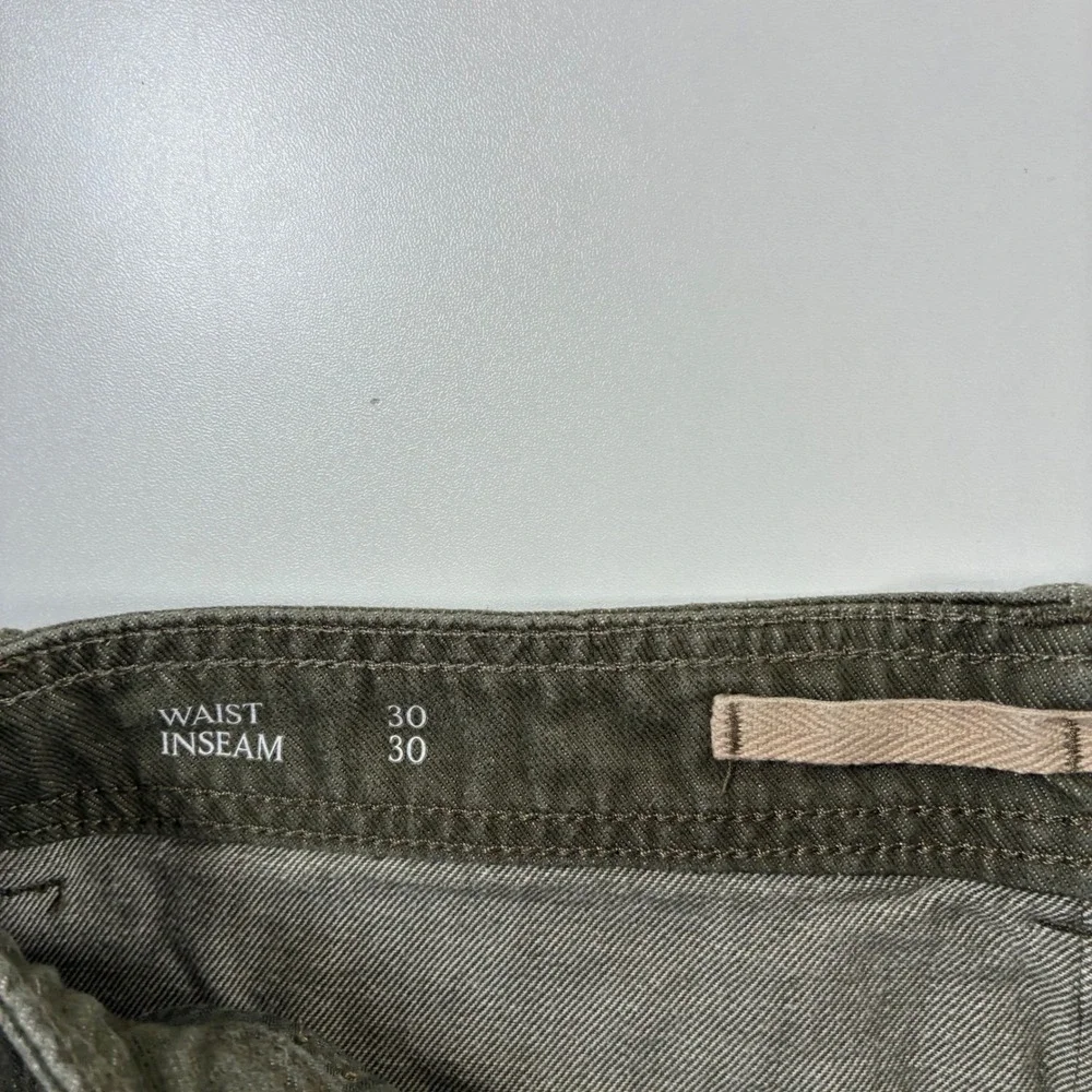 Banana Republic Tapered Surplus Cargo Pants 30x28 Vintage Green Utility Military